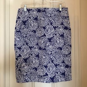 Floral Pencil Skirt